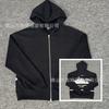 Corteiz Alcatraz Badge Patchwork Windbreaker Jacket Loose Fit Streetwear Unisex Lightweight Outerwear