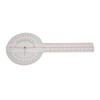Kleines Gelenk-Goniometer, 360 Grad, klare Skala, Knie, Ellbogen, Finger, Goniometer-Werkzeug, transparent