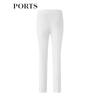PORTS Women's High-Waist Slim-Fit Ankle Pants