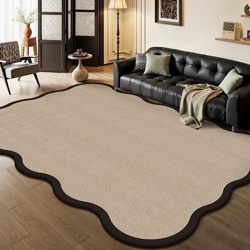 Living Room Carpet Non-Slip Waterproof Dirt-Resistant Floor Mat Irregular Geometric Pattern Rug Large Size Home Decoration Mats