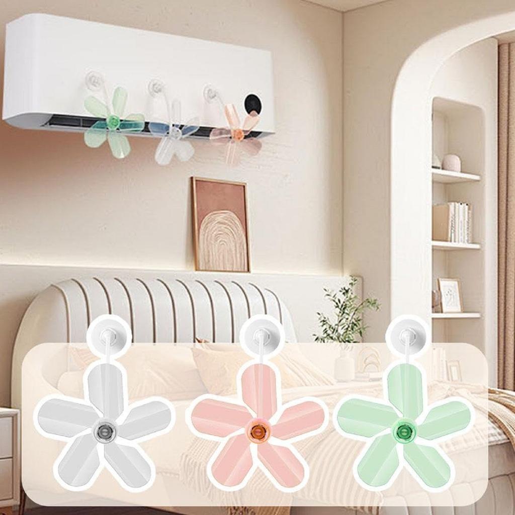 Conditioning Fan Drainer Anti-direction Shield Adjustable Direction Of Bedroom Living Room Hanging Universal Type Three Packages