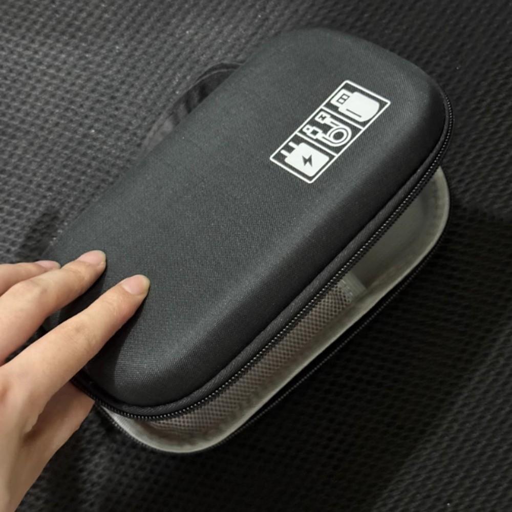 Shockproof Earphone Storage Bag Hard Data Cable Organizer Bag  Earphone Accessories