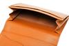 Business Card Holder Center Fold Lejute 8763 [Kipris] (with Gusset) (Orange)