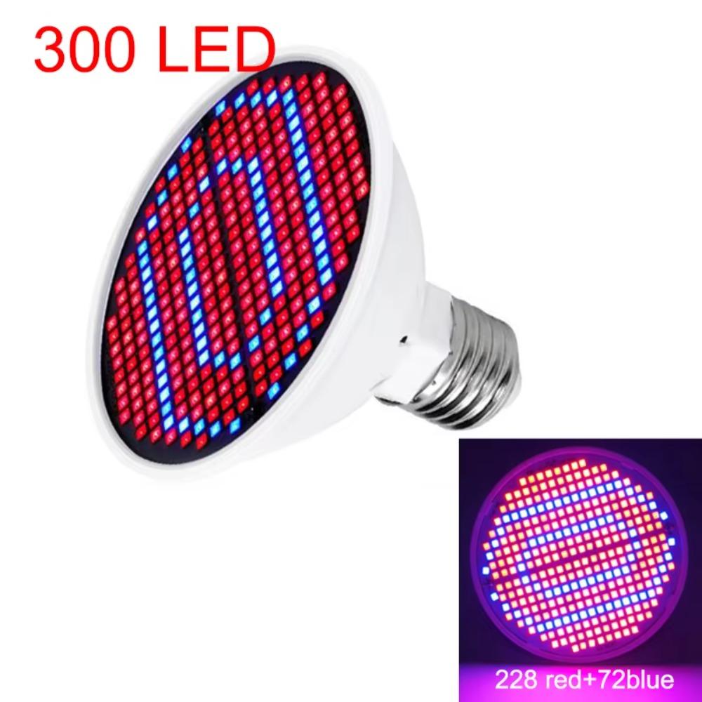 Led Plant Flower Grow Light Bulbs E27 Full Spectrum Red Uv Growing Lights Lamp for Indoor Hydroponics Growbox Veg Greenhouse