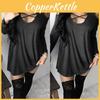 Fashion Summer Womens Sexy Off Shoulder Bandage Blouse Long Shirt Tops Sleeve