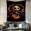 Nightmare Before Emma'S Adventure Tapestry Background Cloth Fashion Print Background Cloth Wall Decoration Christmas Gift