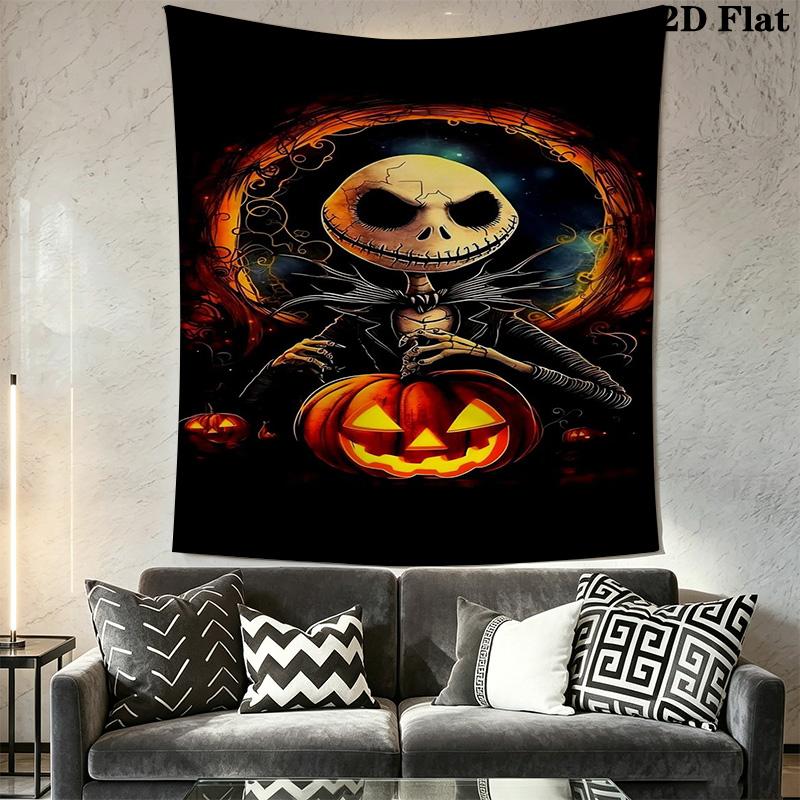 Nightmare Before Emma'S Adventure Tapestry Background Cloth Fashion Print Background Cloth Wall Decoration Christmas Gift