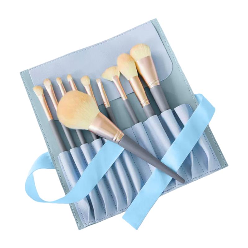 

UPLUS Makeup Brushes Set, Eyeshadow Brush, Blush Brush, Powder Brush, Eyebrow Brush, Concealer Brush, Lip Brush, 10 Brushes