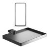 Adjustable Microphone Stand Shelf Clamp On Firm Rack Tray Universals Microphone Stand Tray Sound Card Tray Clip Holder