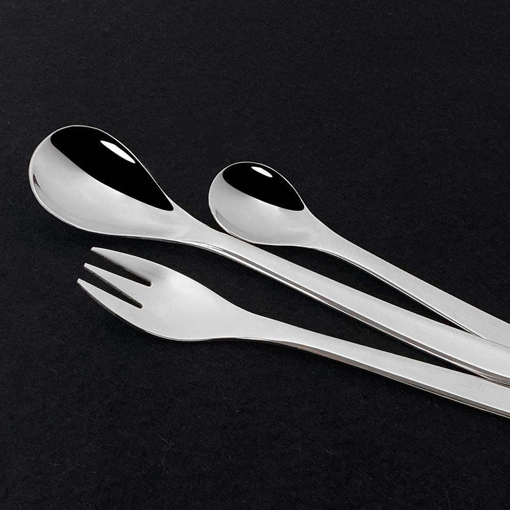 Champagne Tableware Cutlery Dinner Cutlery Set Western Kitchen Dinnerware 18/10 Stainless Steel Gold Knife Fork Spoon Flatware