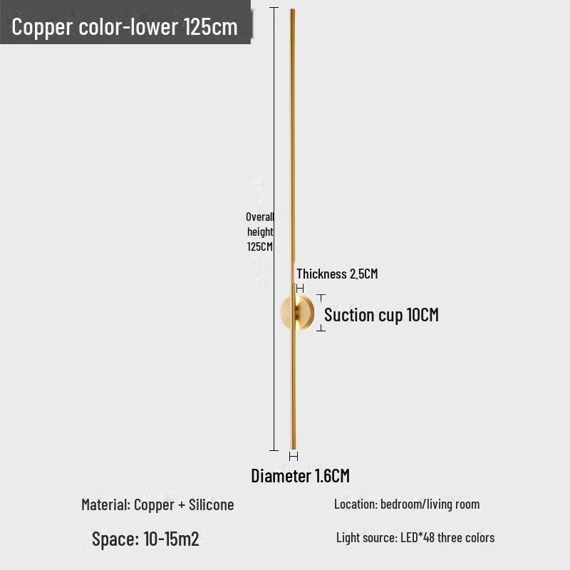 LED Minimalist Modern Wall Lamp for Bedroom/Living Room