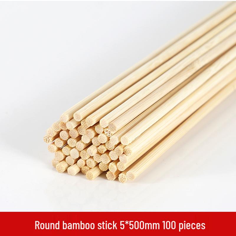 Bamboo and Wooden Craft Sticks: DIY Model Strips and Slices