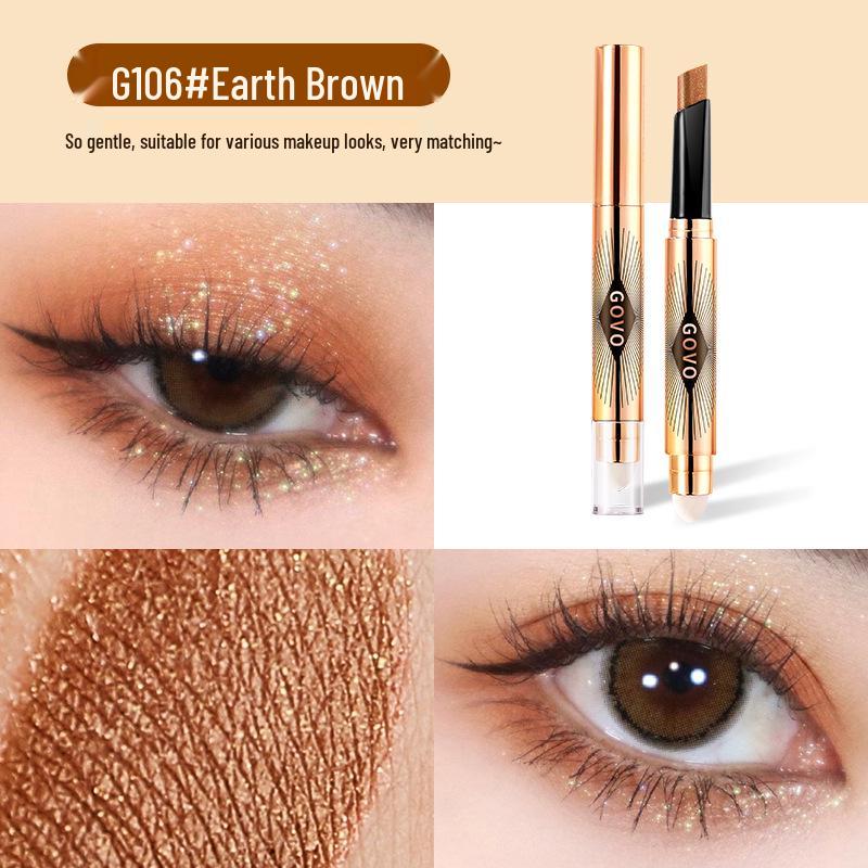 GOVO Color-Changing Highlighter & Eyeshadow Stick with Light-Sensing Pearlescent Shimmer and Contour Brightener.