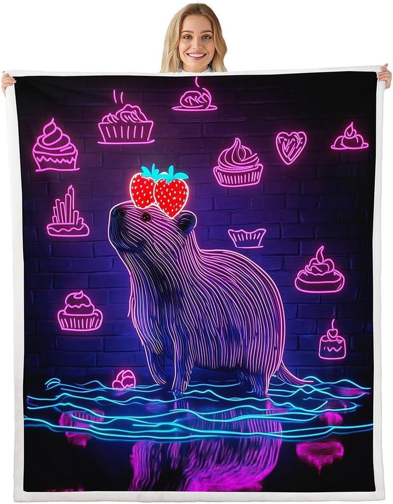 Süße Schnecken-Decke Weicher Fleece-Überwurf Regenschirm-Design Kinderzimmer-Dekoration Babygeschenk Garten-Thema