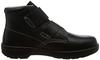 Simon Safety Shoes, Mid-Length, JIS Standard, Comfortable, Lightweight, Cushioned, Basic, High-Cut, Magic, AW28, Black, Size 25.5 Cm