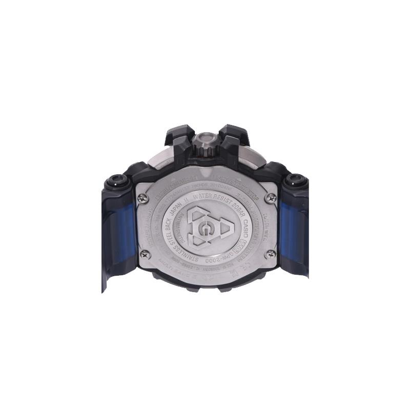 Casio LCD/Pointer Dual Display Series G-SHOCK Aerospace Series Texture Quartz Movement Resin Strap Japanese and Korean Watch Men's Watch GPW-2000-1A2