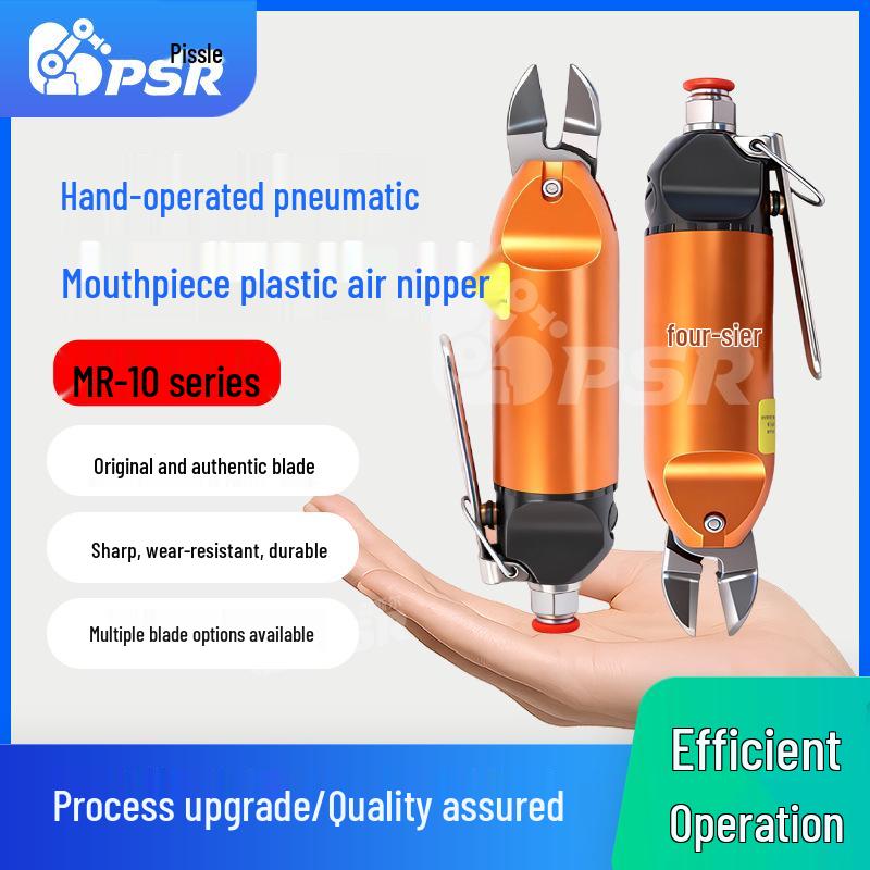 Industrial MR-10 Pneumatic Hand-Press Scissors: High-Pressure Air Shear for Cutting Plastic & Metal Sheets
