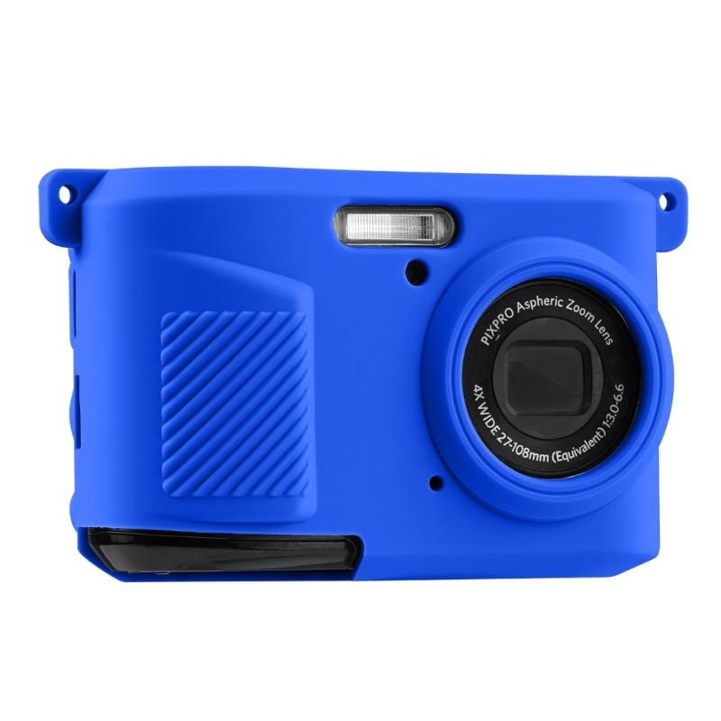 Premium Silicone Protective Cover For PIXPRO FZ45 Camera Case Shockproof Shell Durability Case with Shoulder Strap