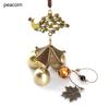Window Peacock Kylin Tower Elephant Fishes Retro Metal Wind Chime Lucky Charms Hanging Ornament