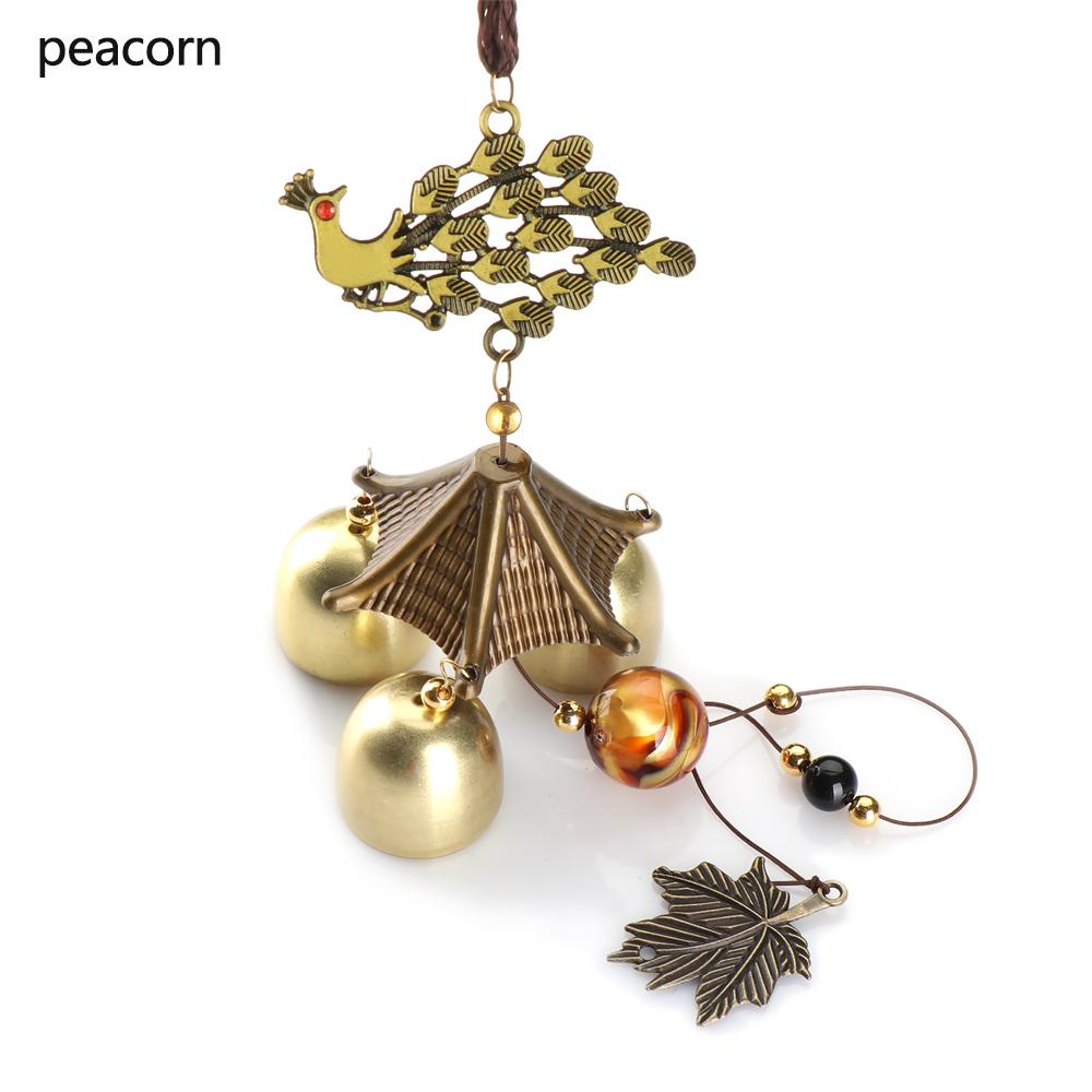 

Окно Павлин Башня Кайлин Слон Рыбы Ретро Металлический перезвон ветра Талисманы на удачу Подвесной орнамент peacorn