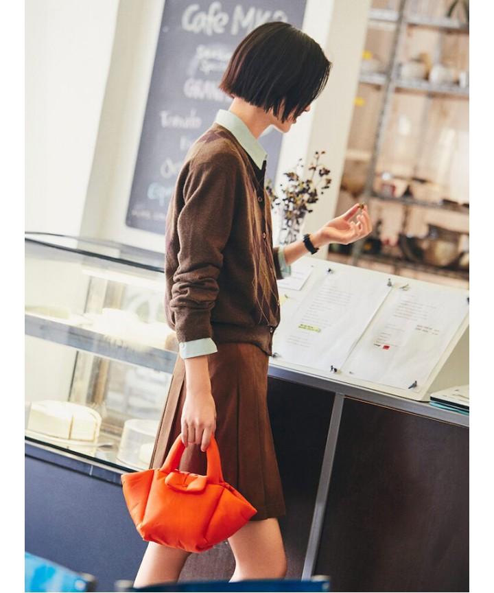 Beanpole Accessory Better Micro Nylon Tote Bag Orange