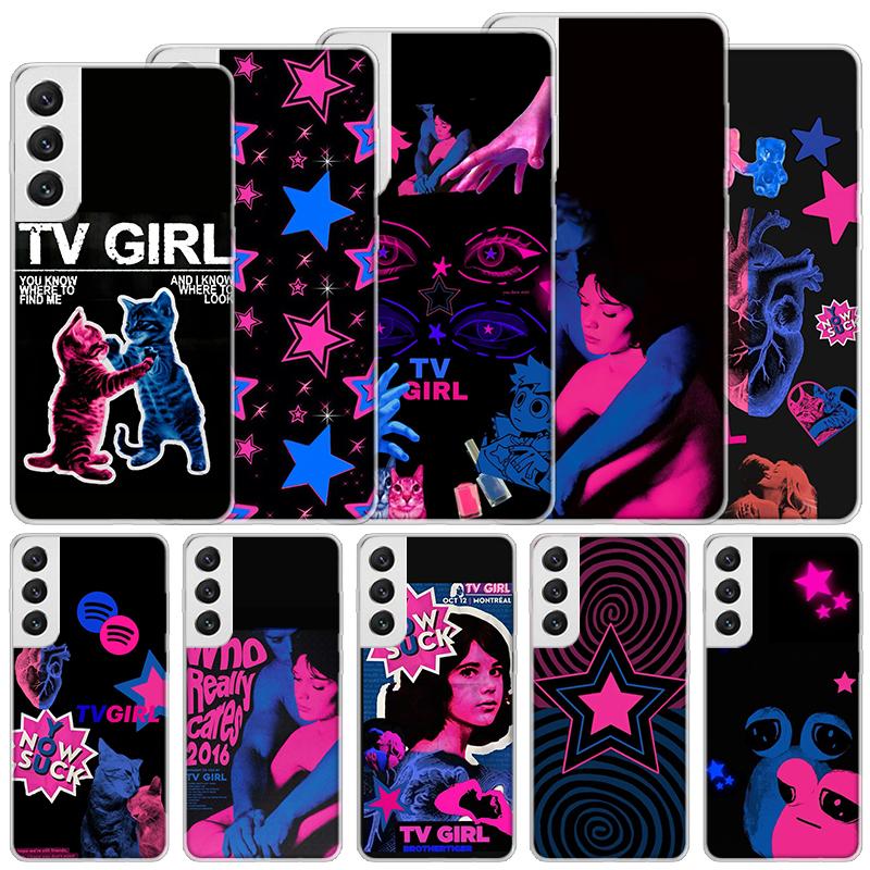 TV Girl Album Soft Case For Samsung Galaxy S25 S24 S23 S22 Ultra Phone Cover S20 FE S21 Plus S25 Edge + Funda Coque