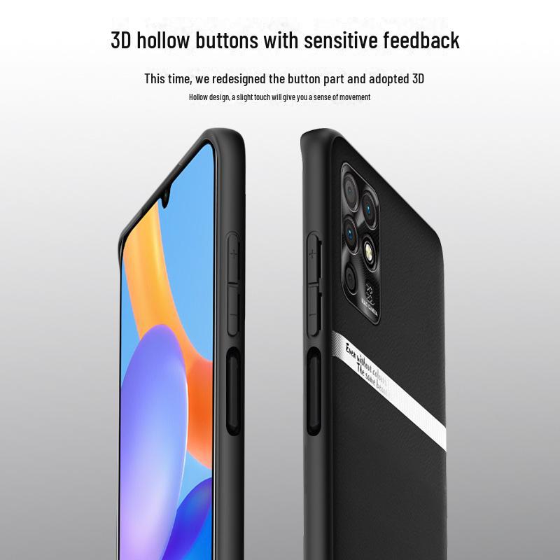 Ochronne etui z płynnej skóry dla Honor Play 5T Vitality Edition - odporne na upadki i stylowy design.