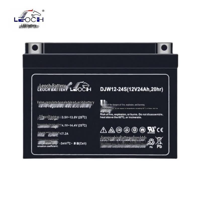 Leoch DJW12-24S 12V 24Ah Sealed Lead-Acid Battery