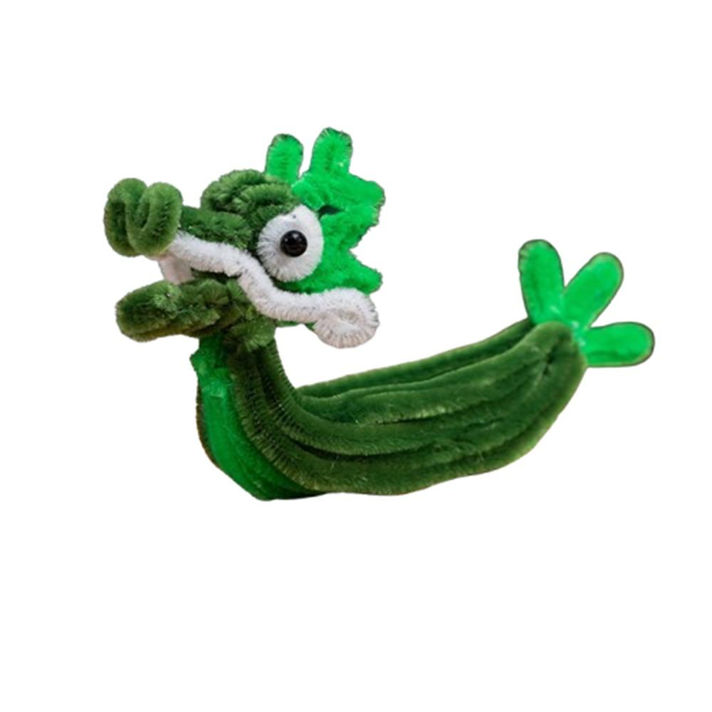 Ručně vyráběné hračky dračí lodě v čínském stylu Kreslená loď DIY Materiálový balíček Festival dračích lodí