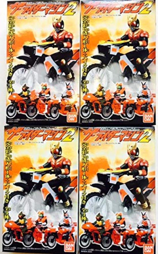 

The Rider Machine all 4 Bandai of Candy Toy 2, types, [Out print]
