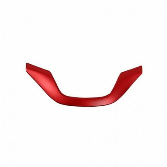 For Honda Accord 10Th 2018- Red ABS Inner Steering Wheel Strip Cover Trim