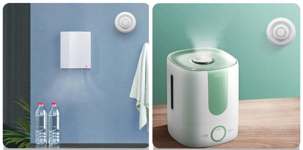 Tuya Zigbee Luftqualität Temperatursensor Co2 Voc Detektor