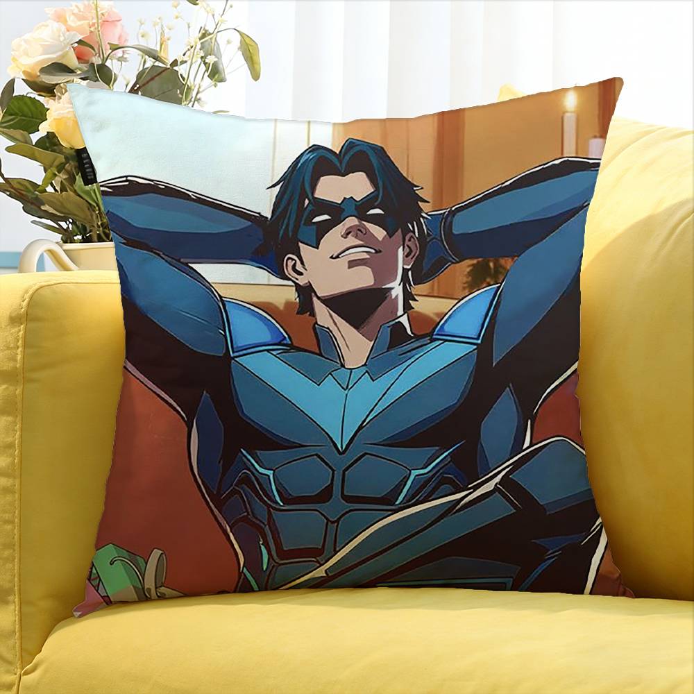 For Cool D-Dick Grayson Various Sizes Square Pillow Case For Car Home Bedchamber Decor