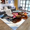 Masha and The Bear Pattern Rug, Indoor/Outdoor Mat, for Picnic, Gameroom, Bedroom, Office, Living Room, Home Decor Carpet, Birthday Gift