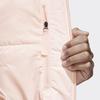 adidas Lässige Sport-Kapuzenjacke aus Baumwolle Winter Unisex Jacken Rosa FT2594