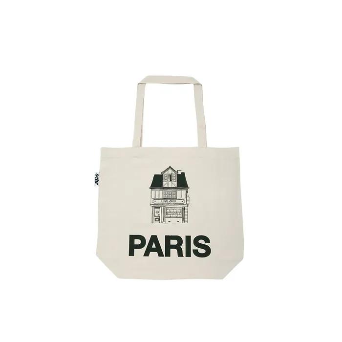 Light Twill Middle Bag (Paris-Ivory)