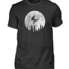 Mountain Bik Full Moon Mountain Biking Bike Downhill Cyclist Black T-Shirt #31 Unisex T-Shirt