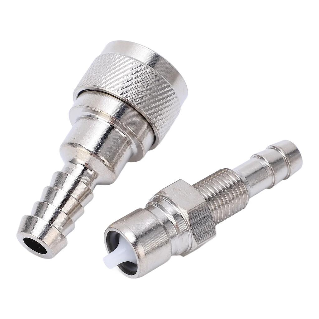 2Pcs Outboard Motor Fuel Line Connectors Male Female Set High Pressure Outboard Fuel Connector 3B2-70250-1 for Vehicle