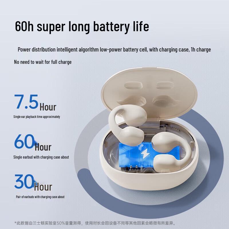 Lanston Clip-On Wireless Sports Earphones