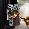 Blue L-Lock Bachira Meguru Soft Phone Case for iPhone 15 16 17 Pro Max 17Air 16E 14 Plus 13 12 Mini Shockproof Cover Back Shell