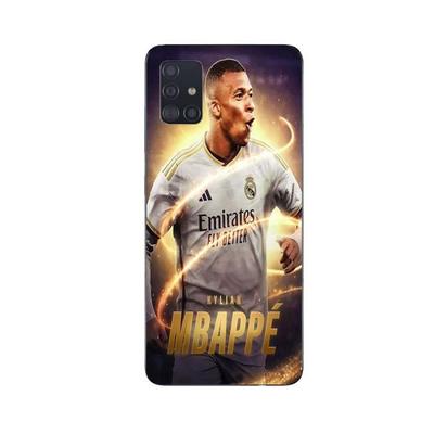 Maniacase Case for Samsung Galaxy A51 4G Kylian Mbappe Real Madrid Wallpaper