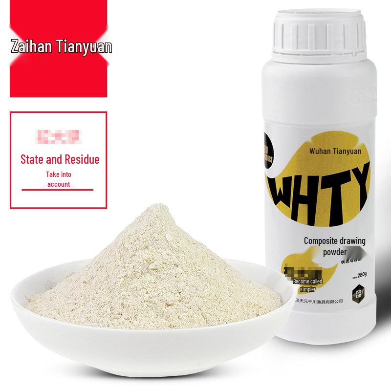 Composite Wheat Protein Fish Food Bait Additive - 50 Bottles per Pack
