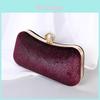 Velvet Evening Bag With Colors And Modern Pillow Shape For Formal Occasions