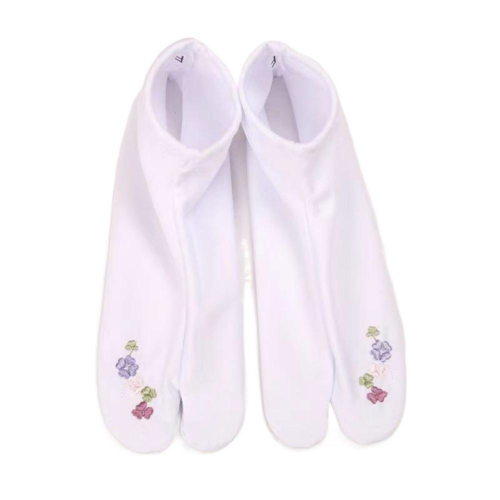 Mid-calf Toe Separator Socks Japanese Style Short Tube Socks Fashion Two Toed Socks  Flip Flops