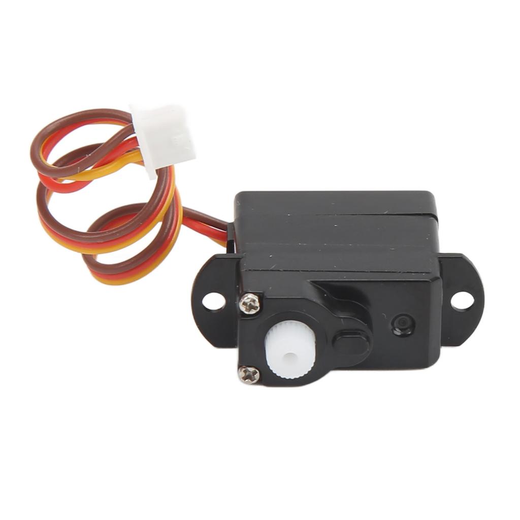 Plastic Steering Gear Servo Black RC Airplane Replacement Steering Servo for WLtoys XK A250 A260