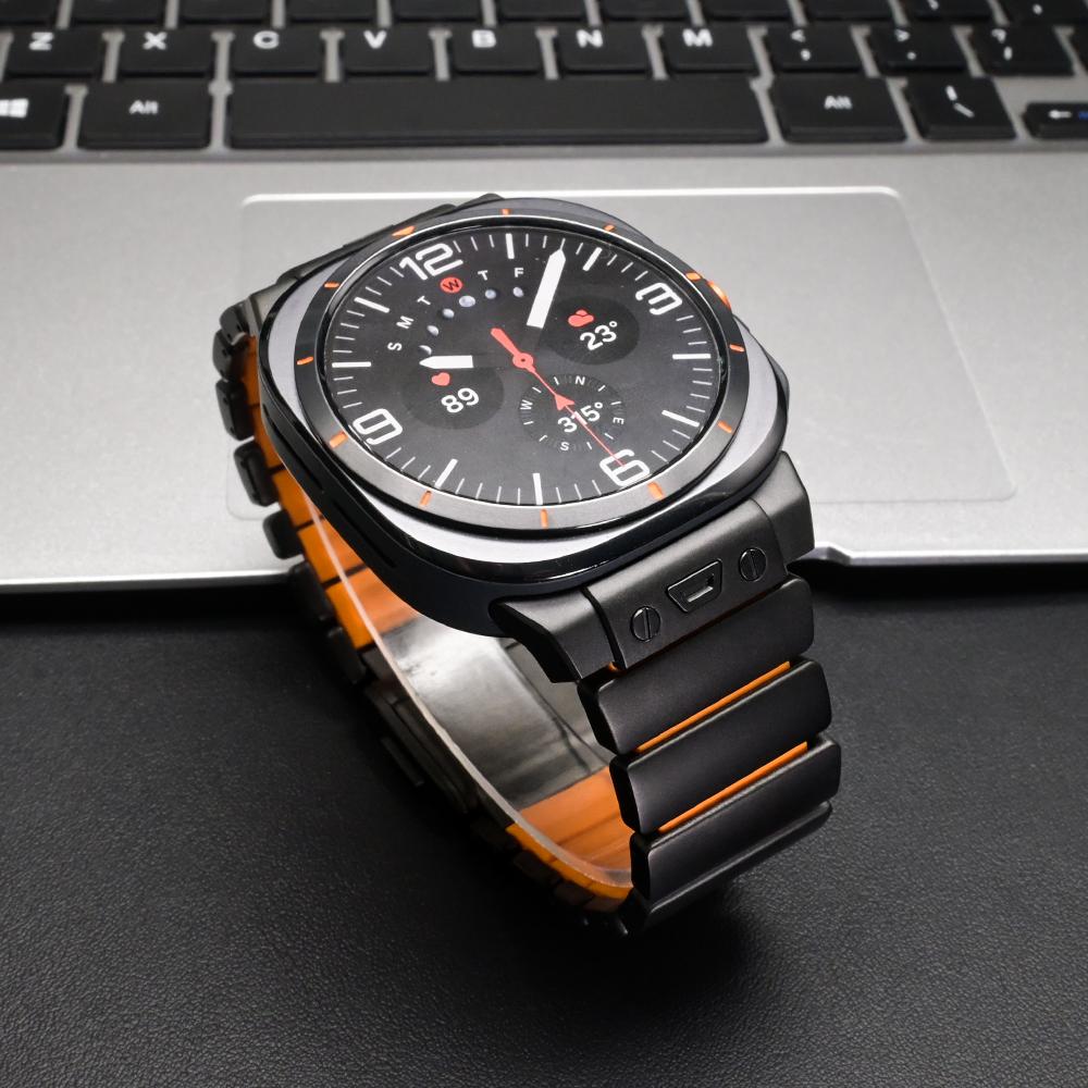 Luxus-Titan-Armband für Samsung Galaxy Watch Ultra 2025 Metall-Uhrenarmband für SAMSUNG GALAXY WATCH ULTRA 47MM 2024 Zubehör