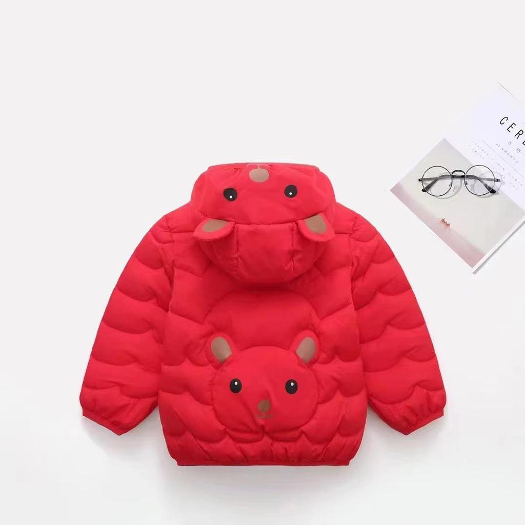 Lightweight Floral Cotton Jacket for Toddlers - Unisex Autumn & Winter Baby Coat