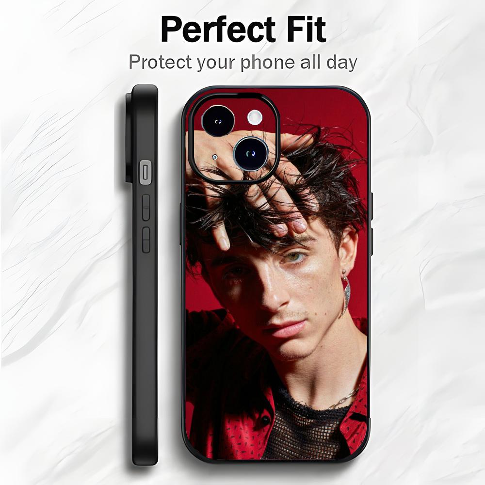 

Award-Winning Actor T-Timothee Chalamet Phone Case Phone Case Soft Packaging Lightweight For iPhone17 16 15 14 13ProMax iphone12promax