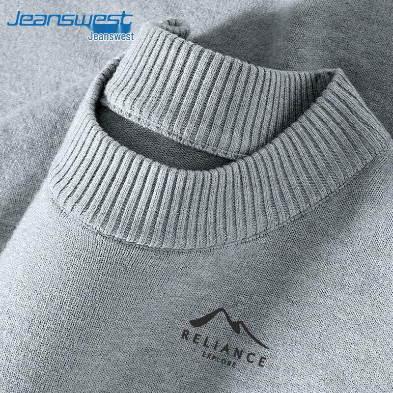 

Jeanswest Men s Semi-Turtleneck Knit Sweater L