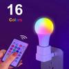 E27 RGB LED Light Bulb 220V Multicolor White Color Changing Lamp with IR Remote Control for Bedroom Party Home Decor